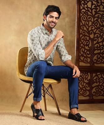 Sunhera cotton hand block shirt 3