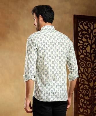 Parkshit cotton hand block shirt 3