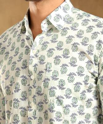 Parkshit cotton hand block shirt 4