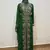 Green color Full Sleeves Handmade Moroccan Kaftan