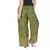 Mehendi Green Jaipuri Gold Print Cotton Palazzo