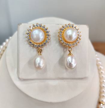 Real Natural Hyderabadi pearls Set 7