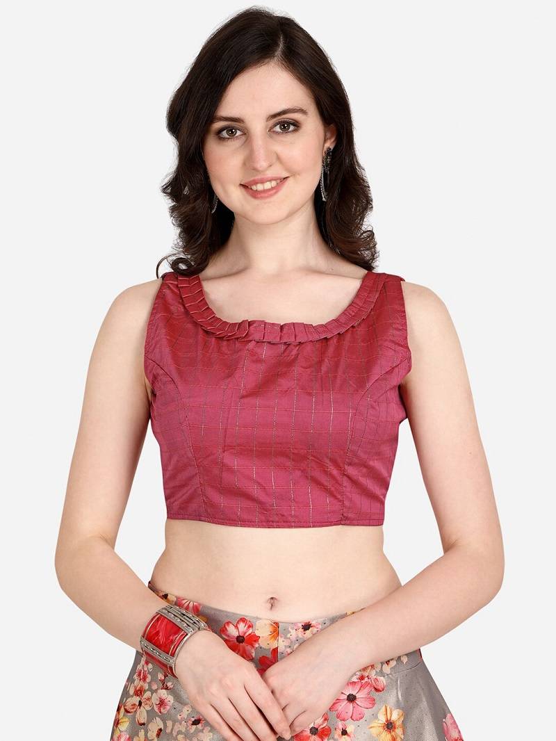 Grey Semi-Stitched Lehenga Choli Set With Dupatta