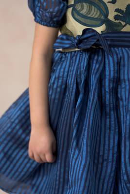 Shades of blue frock 3