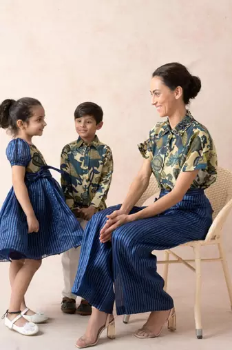 Shades of blue frock