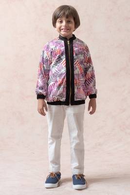 Silk bomber jacket 1