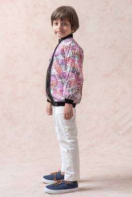 Silk bomber jacket 2