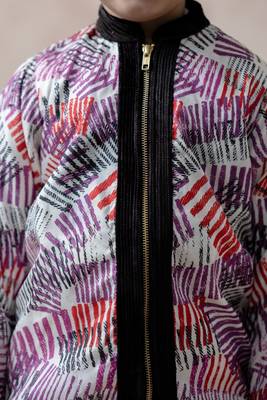 Silk bomber jacket 4