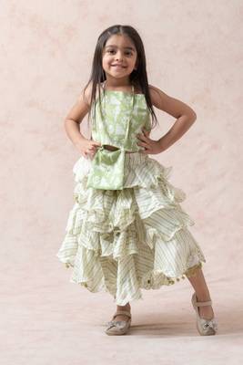 Crop top with ruffle skirt 1