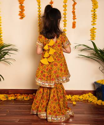 Bachpan darpan sharara set 4