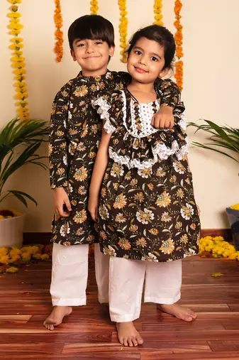 Roop rang kurta pant set