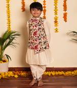 Bachpan garden rose kurta dhoti set
