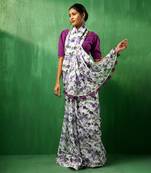 Adaa jamini organza saree