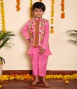 Bachpan gulbhar kurta jacket set