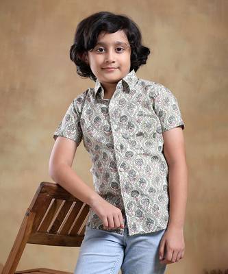 Bachpan sunhera cotton hand block shirt 2