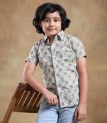 Bachpan sunhera cotton hand block shirt