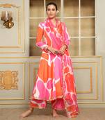 Saadgi rangeen anarkali set