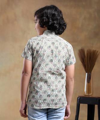 Bachpan sunhera cotton hand block shirt 5