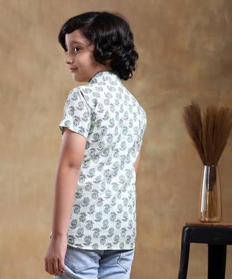 Bachpan parikshit hand block cotton shirt 4