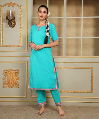 Saadgi phulwari straight suit set 4