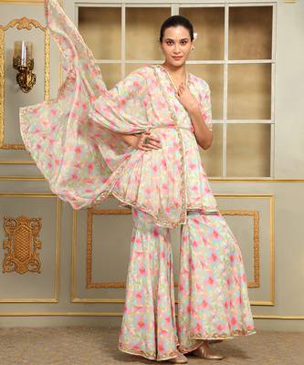 Saadgi gulistan sharara set 2