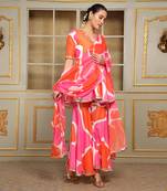 Saadgi rangeen sharara set