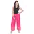 Pink Jaipuri Gold Print Cotton Palazzo