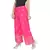 Pink Jaipuri Gold Print Cotton Palazzo