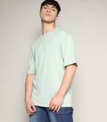 Men's tea green basic oversized t-shirt