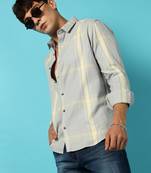 Men's tartan plaid button up shirt