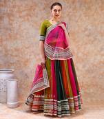 Dil Kash Multicolor Lehenga Set