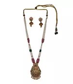 Traditional beaded necklace set