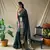 Green Soft Silk Weaving Jacquard Jari Ethnic Partywear Saree