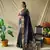 Black Soft Silk Weaving Jacquard Jari Ethnic Partywear Saree