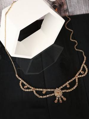 Gold plated traditional kamarband/tagdi for girls & women 2