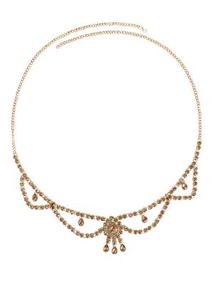 Gold plated traditional kamarband/tagdi for girls & women 3