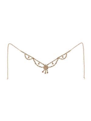 Gold plated traditional kamarband/tagdi for girls & women 5