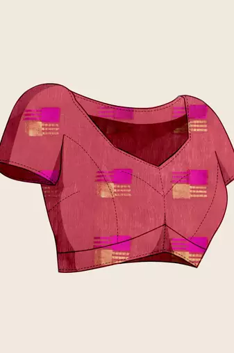 Mahendi Zari Woven Cotton silk blend Saree Looks