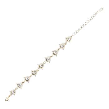 I jewels designer kundan pearl hanging bhaiya bhabhi lumba rakhi 5