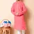 Nfc creation embroidery work red cotton kurta and pajama set for boys