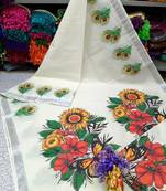 Double side multi color silver border