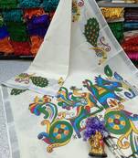 Double side multi color silver border