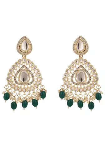 Anikas creation green jewellery set for a timeless statement