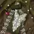 Mehndi Organza Embroidered Unstitched Dress Material