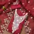Maroon Organza Embroidered Unstitched Dress Material