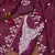 Purple Organza Embroidered Unstitched Dress Material