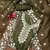 Mehndi Organza Embroidered Unstitched Dress Material