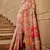 Off White Banarasi silk blend Zari Weaving Border And Rich Pallu Saree With Blouse For Women