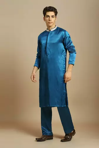 Blue kurta with pant