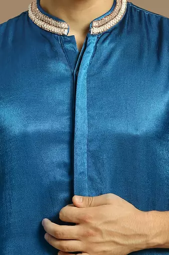 Blue kurta with pant